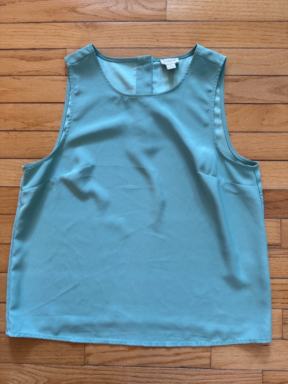 J. Crew Sleeveless Shell Top in Seafoam Size S